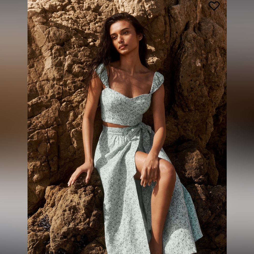 Reformation Clyde Linen two piece